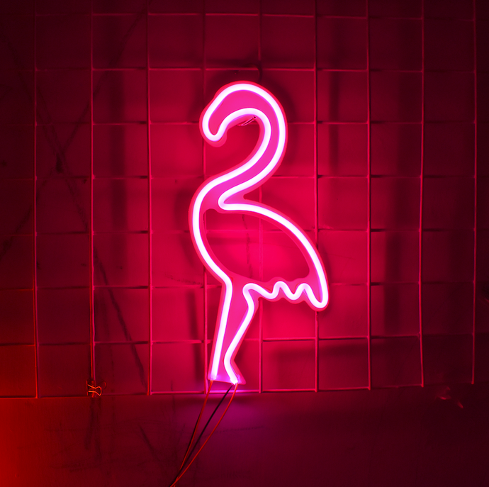LEDネオンサイン-Flamingo
